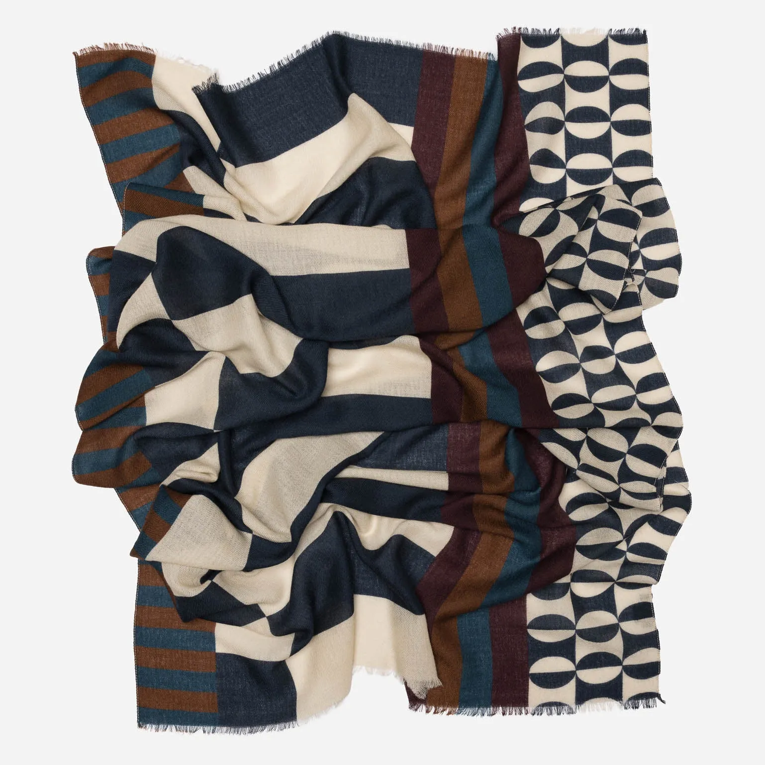 Padova - Large Ultrafine Wool Scarf sold by Elizabetta product image thumbnail 3