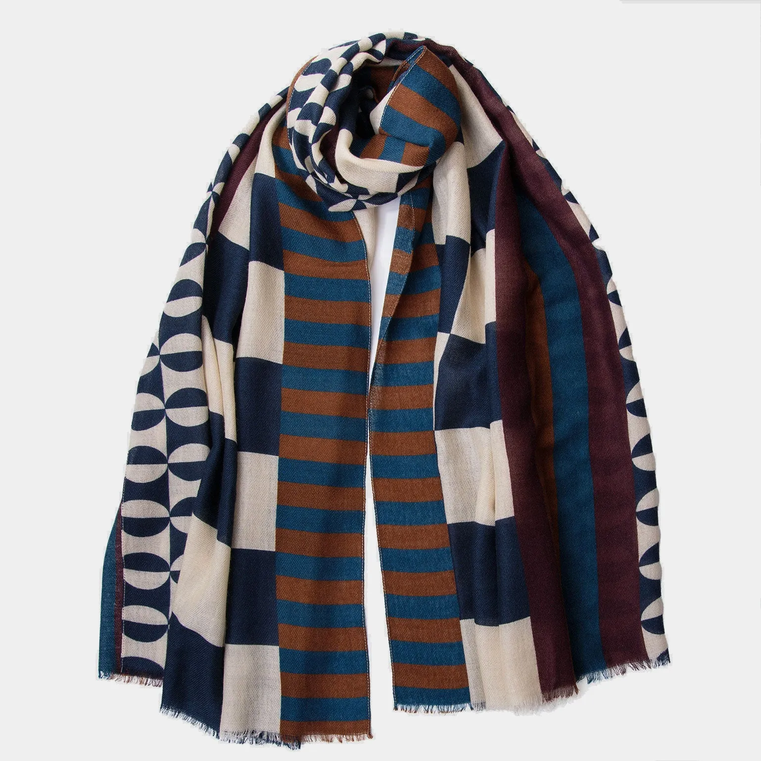 Padova - Large Ultrafine Wool Scarf sold by Elizabetta product image thumbnail 2