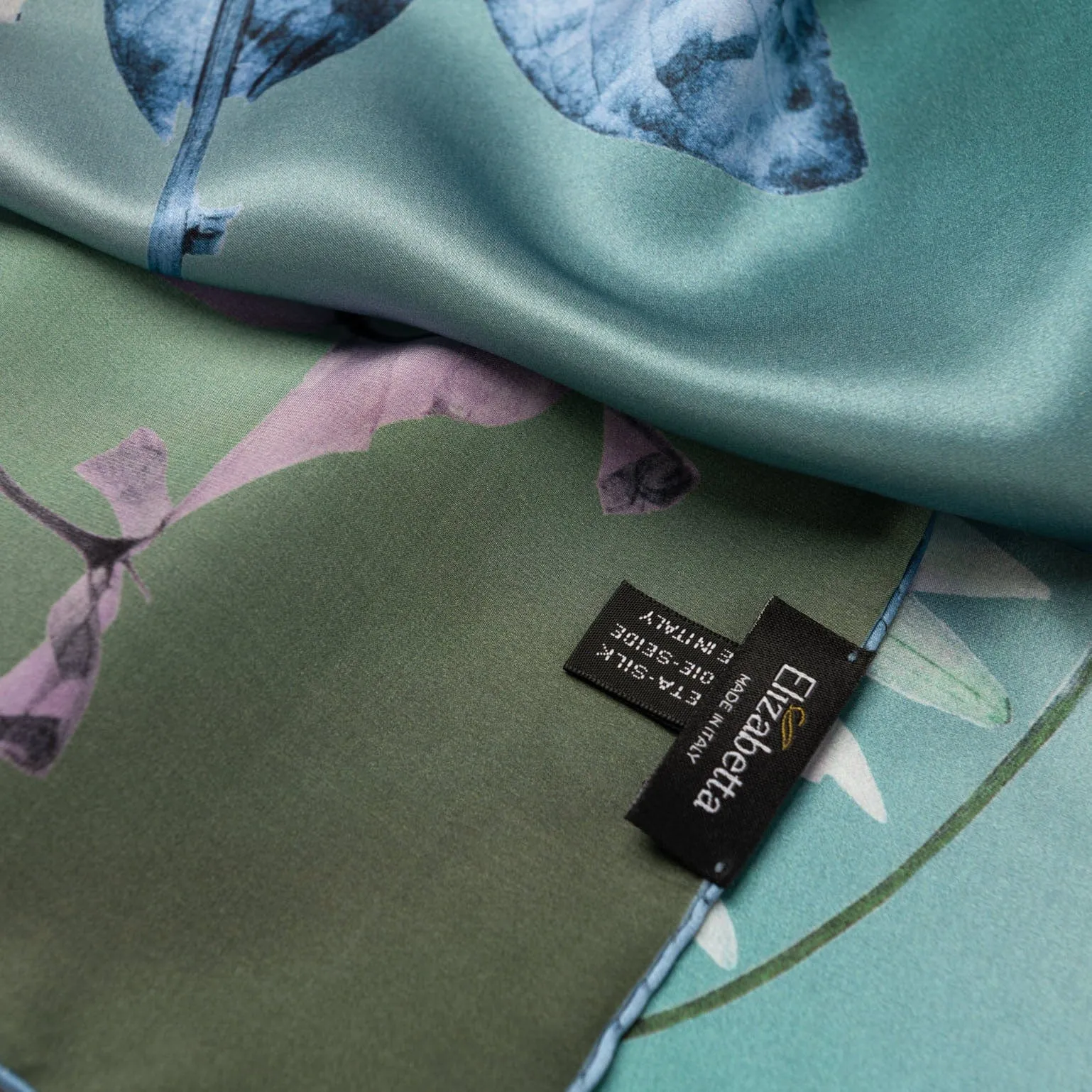 Cristina - Silk Foulard - Laurel Green sold by Elizabetta product image thumbnail 3