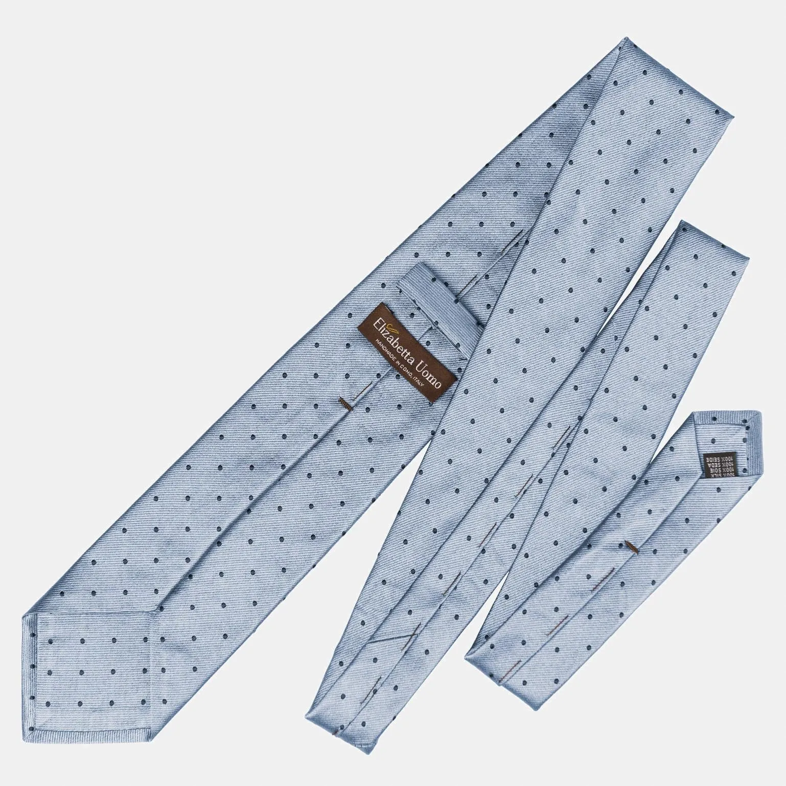 Pisa - Silk Jacquard Tie - Sky Blue sold by Elizabetta product image thumbnail 3