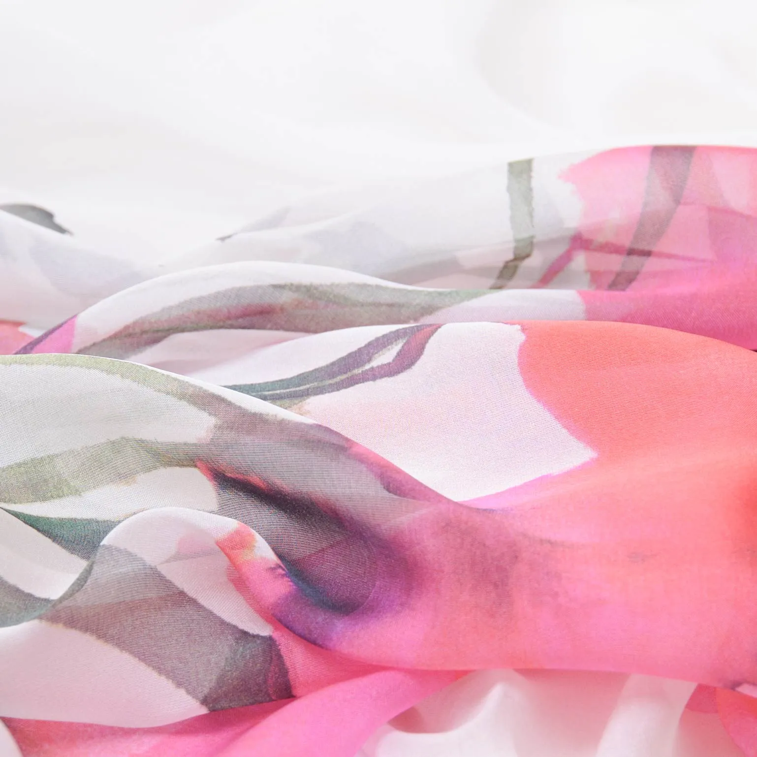 Lisa - Large Silk Scarf - White sold by Elizabetta product image thumbnail 3