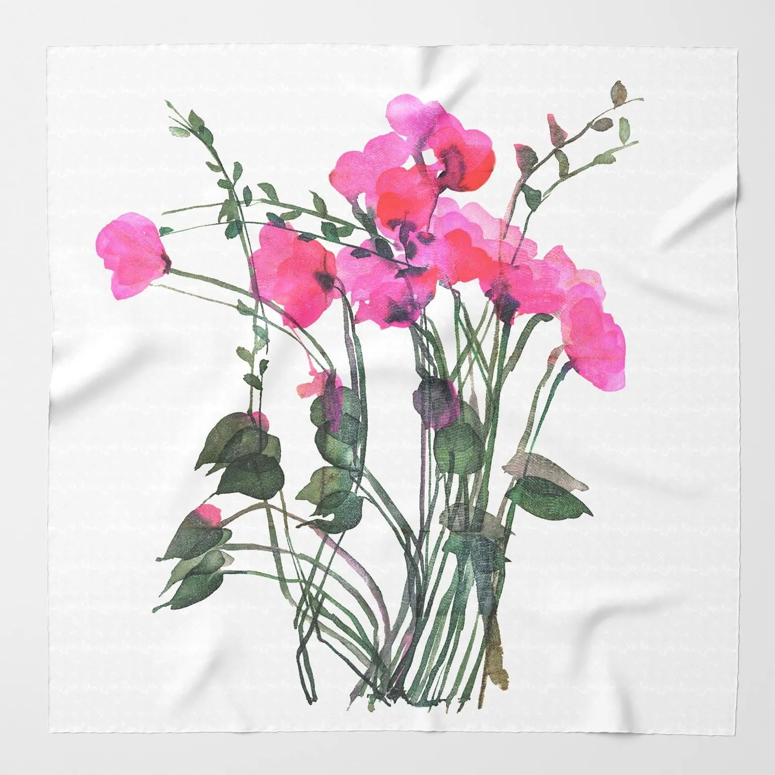 Lisa - Large Silk Scarf - White sold by Elizabetta product image thumbnail 2