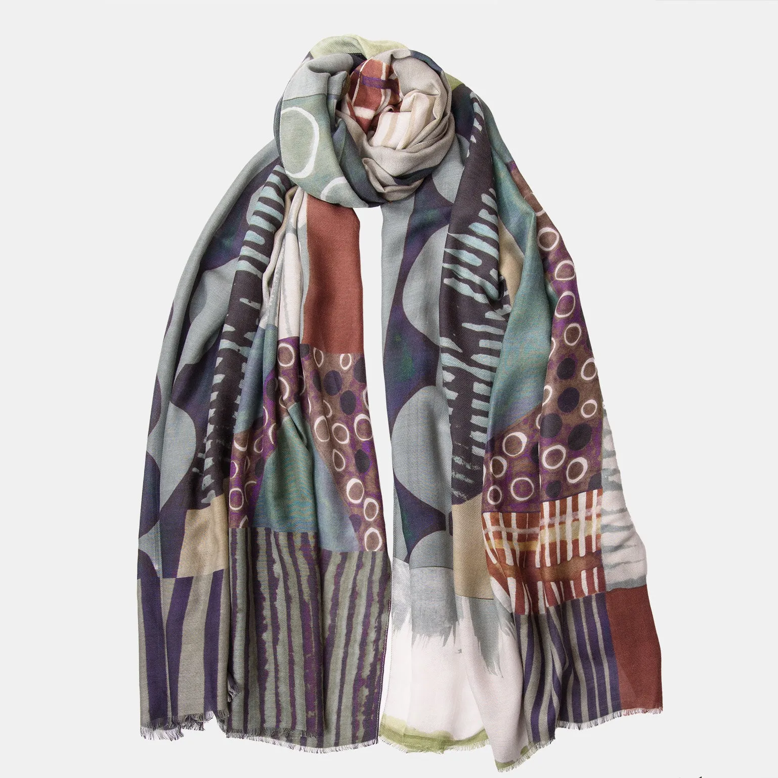 Livorno - Modal & Wool Scarf sold by Elizabetta product image thumbnail 2
