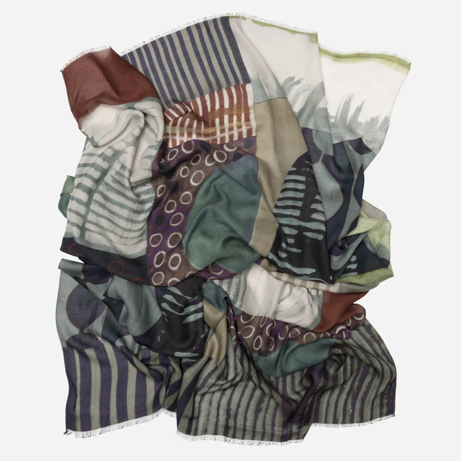 Livorno - Modal & Wool Scarf sold by Elizabetta product image thumbnail 3