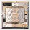 Gabriella - Silk Foulard - Hazelnut sold by Elizabetta