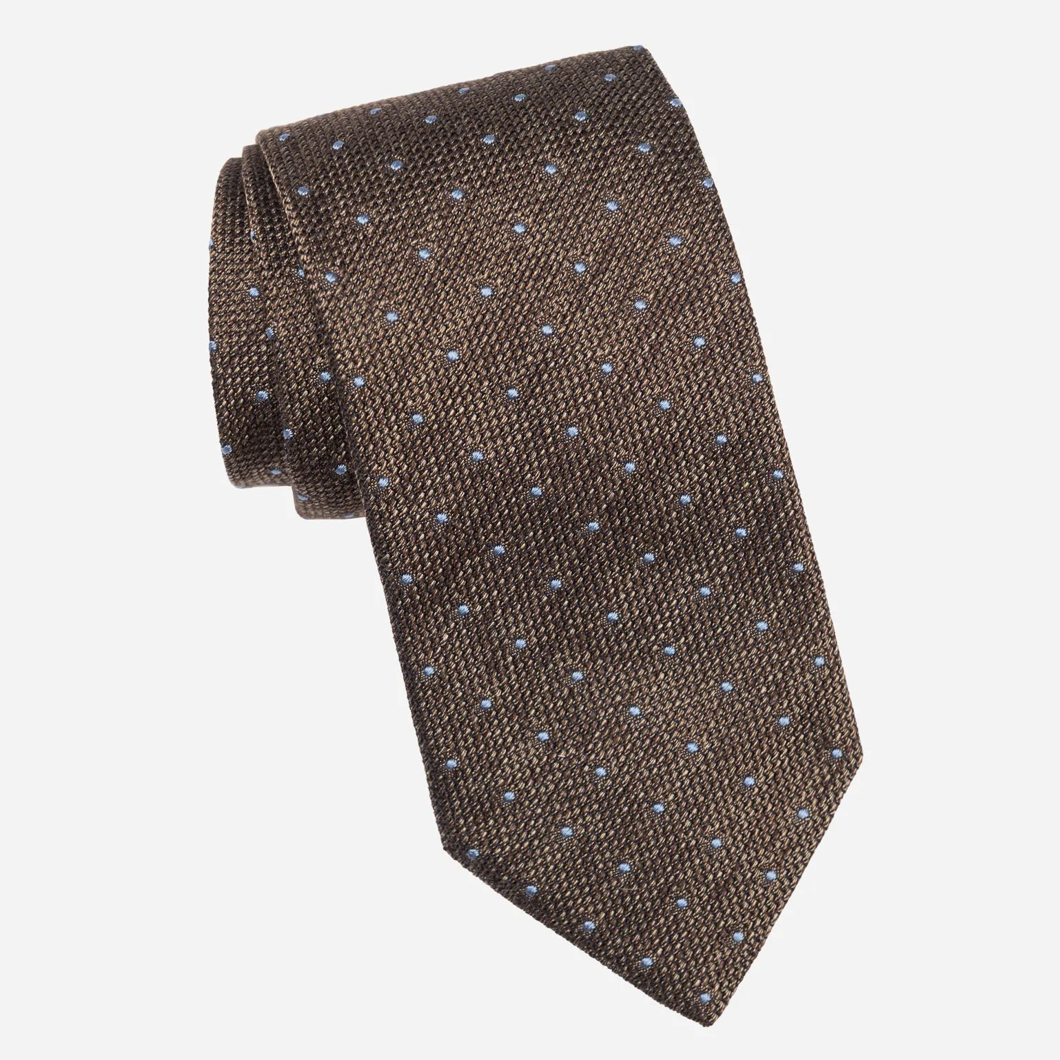 Mattei - Silk Grenadine Tie - Brown sold by Elizabetta product image thumbnail 2