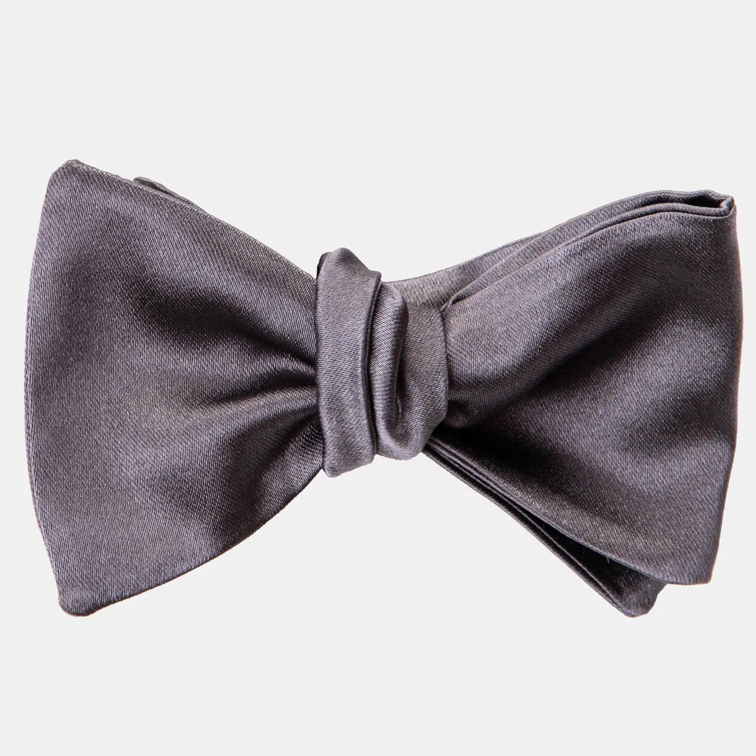Negroni - Silk Bow Tie - Pewter sold by Elizabetta