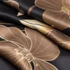Laura - Silk Scarf Shawl - Black sold by Elizabetta