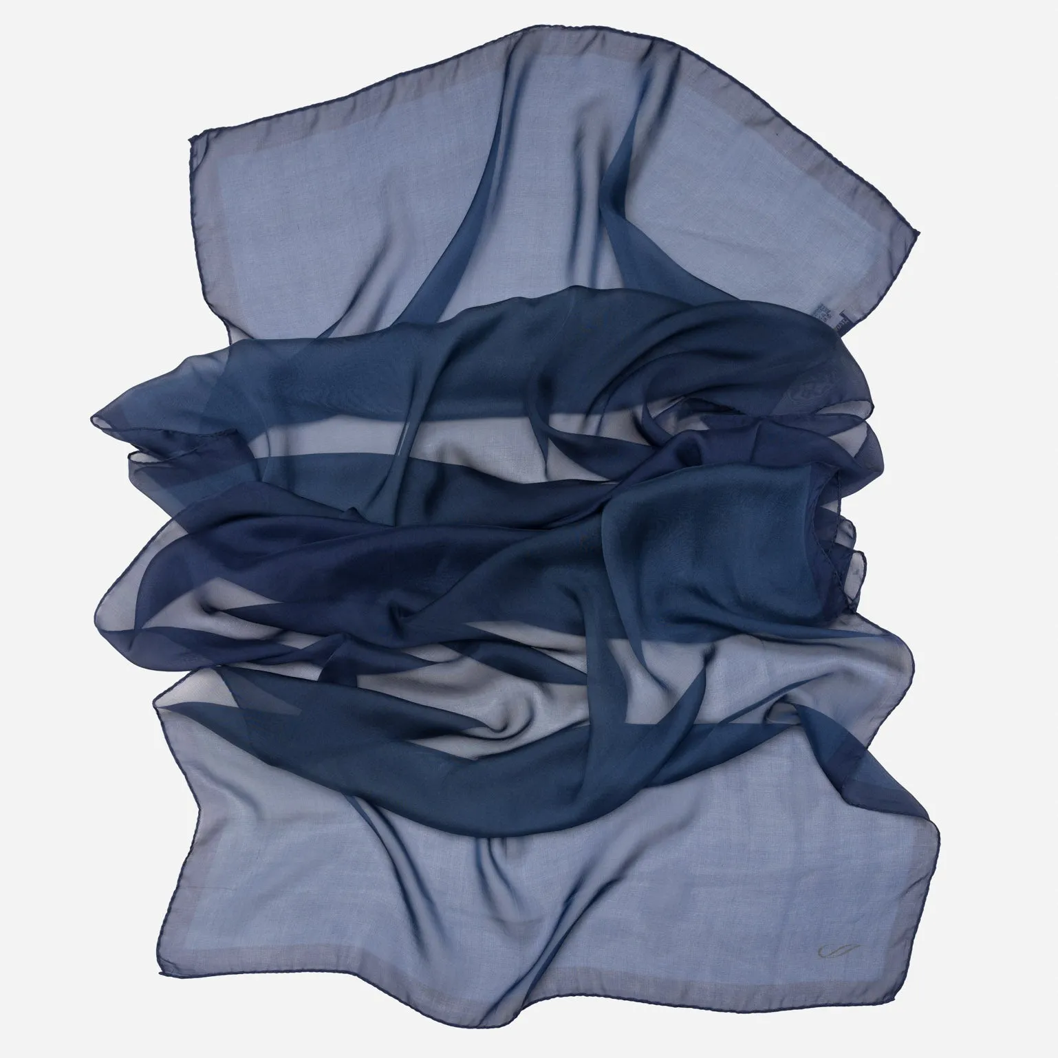 Sophia - Silk Scarf Shawl - Navy sold by Elizabetta product image thumbnail 2