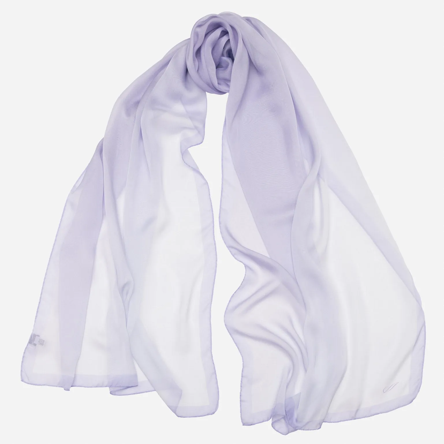 Sophia - Silk Scarf Shawl - Lavender sold by Elizabetta