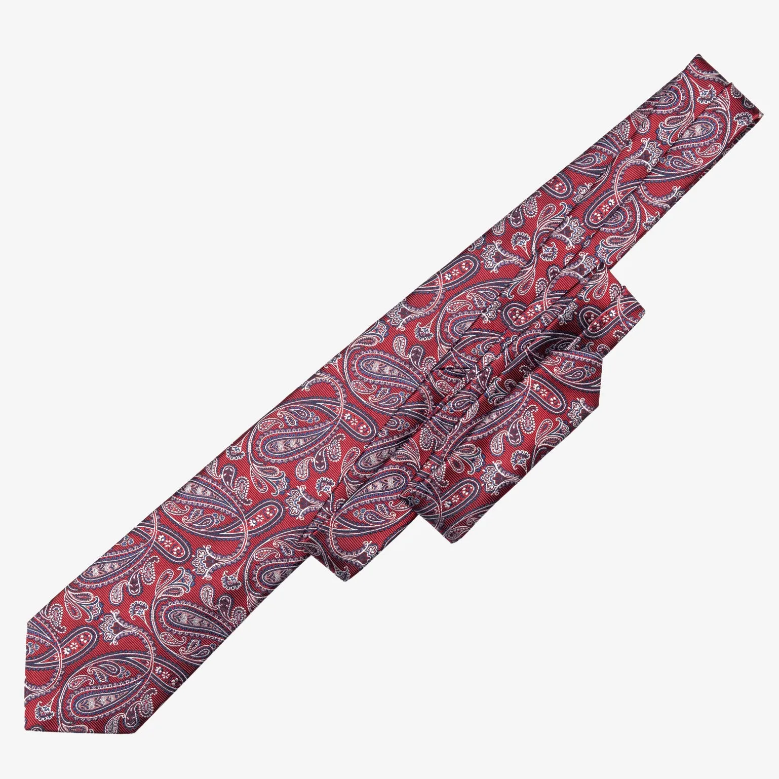 Palermo - Silk Jacquard Tie - Red sold by Elizabetta product image thumbnail 5