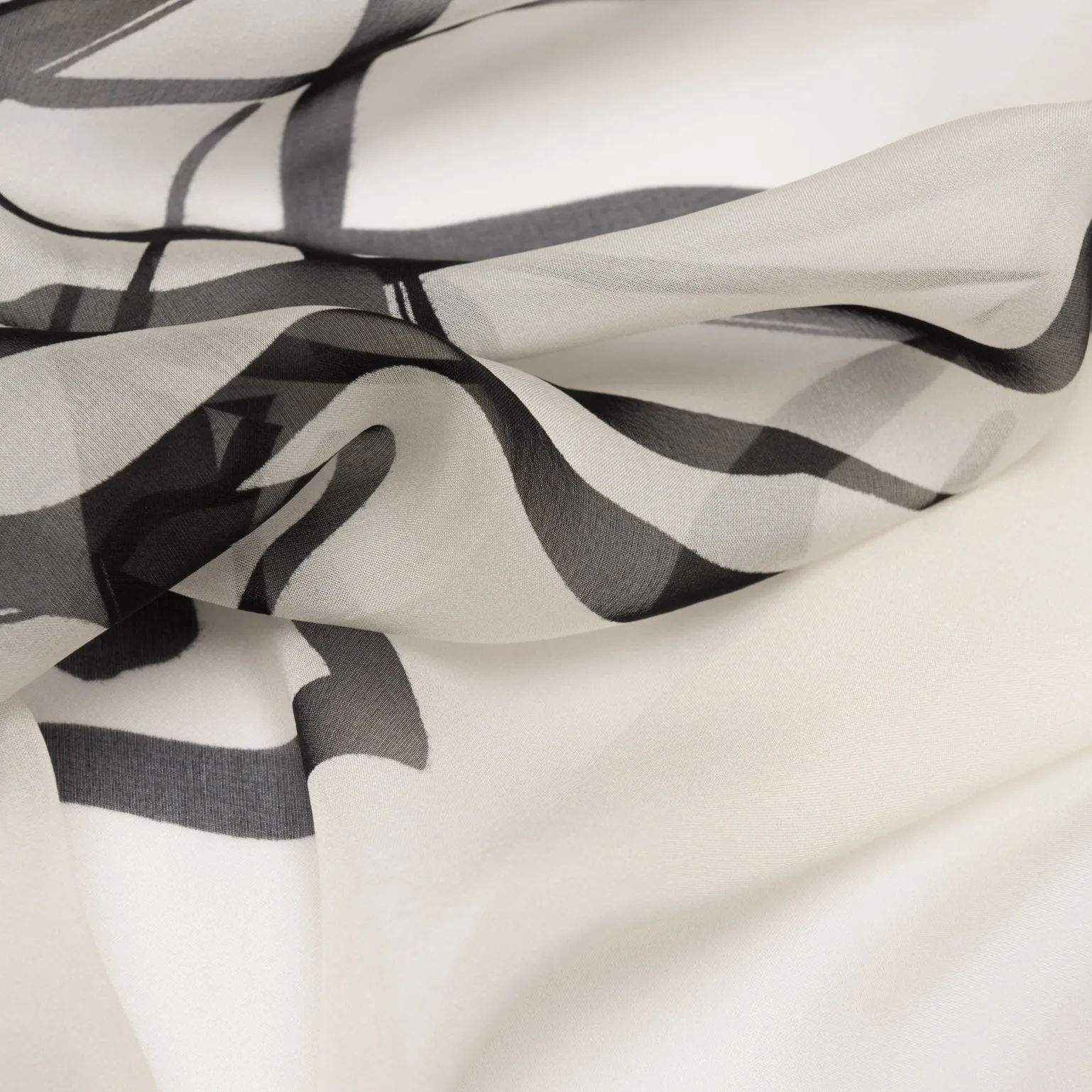 Nina - Silk Scarf Shawl - White sold by Elizabetta product image thumbnail 4