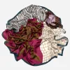 Virginia - Silk Scarf Shawl - Rouge Pink sold by Elizabetta