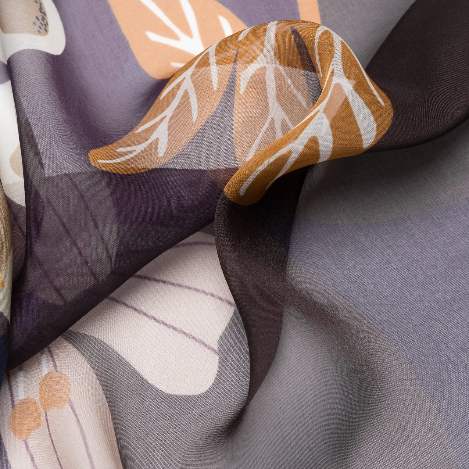 Matilda - Silk Scarf Shawl - Plum sold by Elizabetta product image thumbnail 3