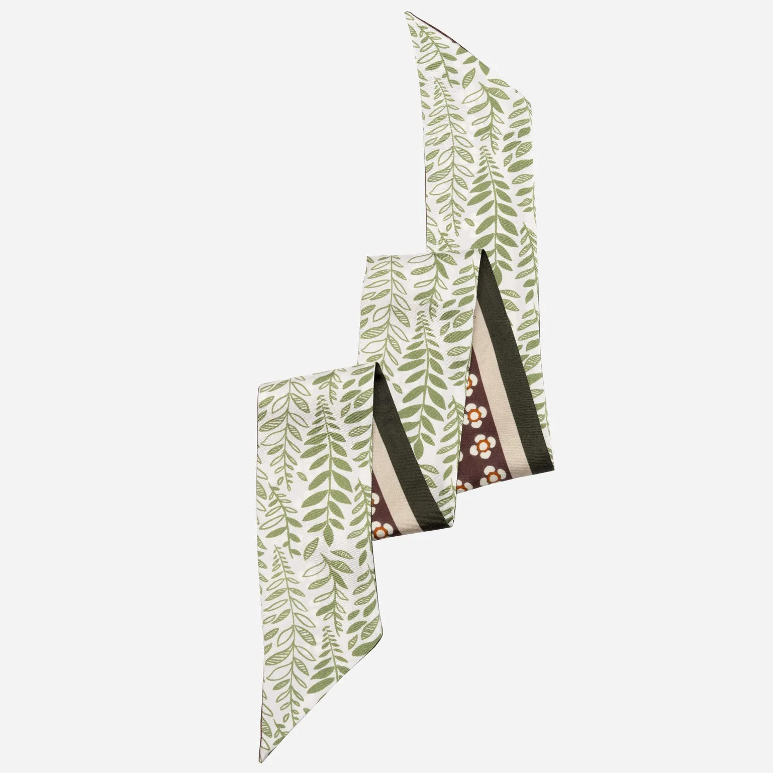 Brandi - Silk Twilly - Green sold by Elizabetta product image thumbnail 3