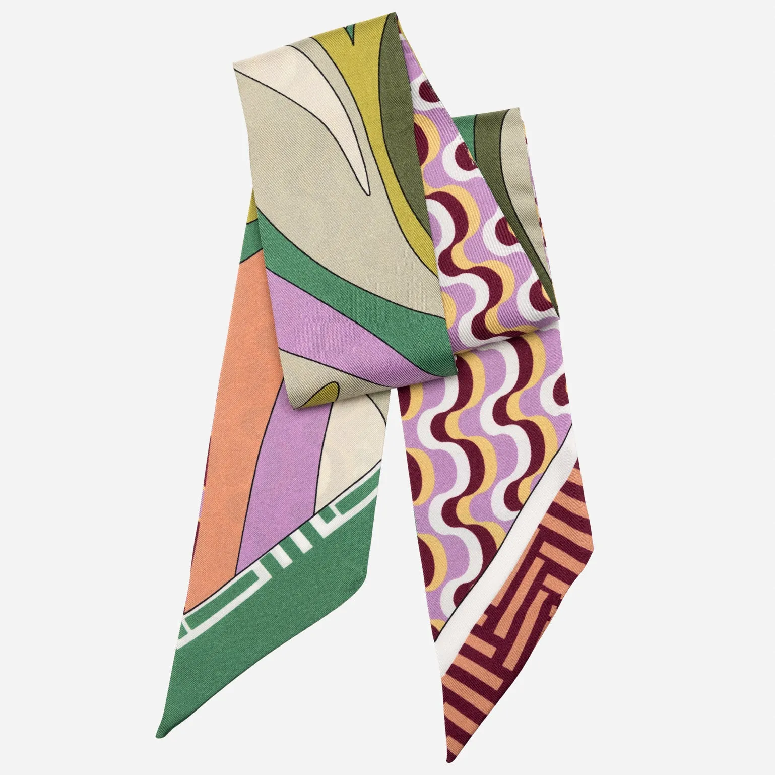 Jessica - Silk Twilly - Pink sold by Elizabetta product image thumbnail 2