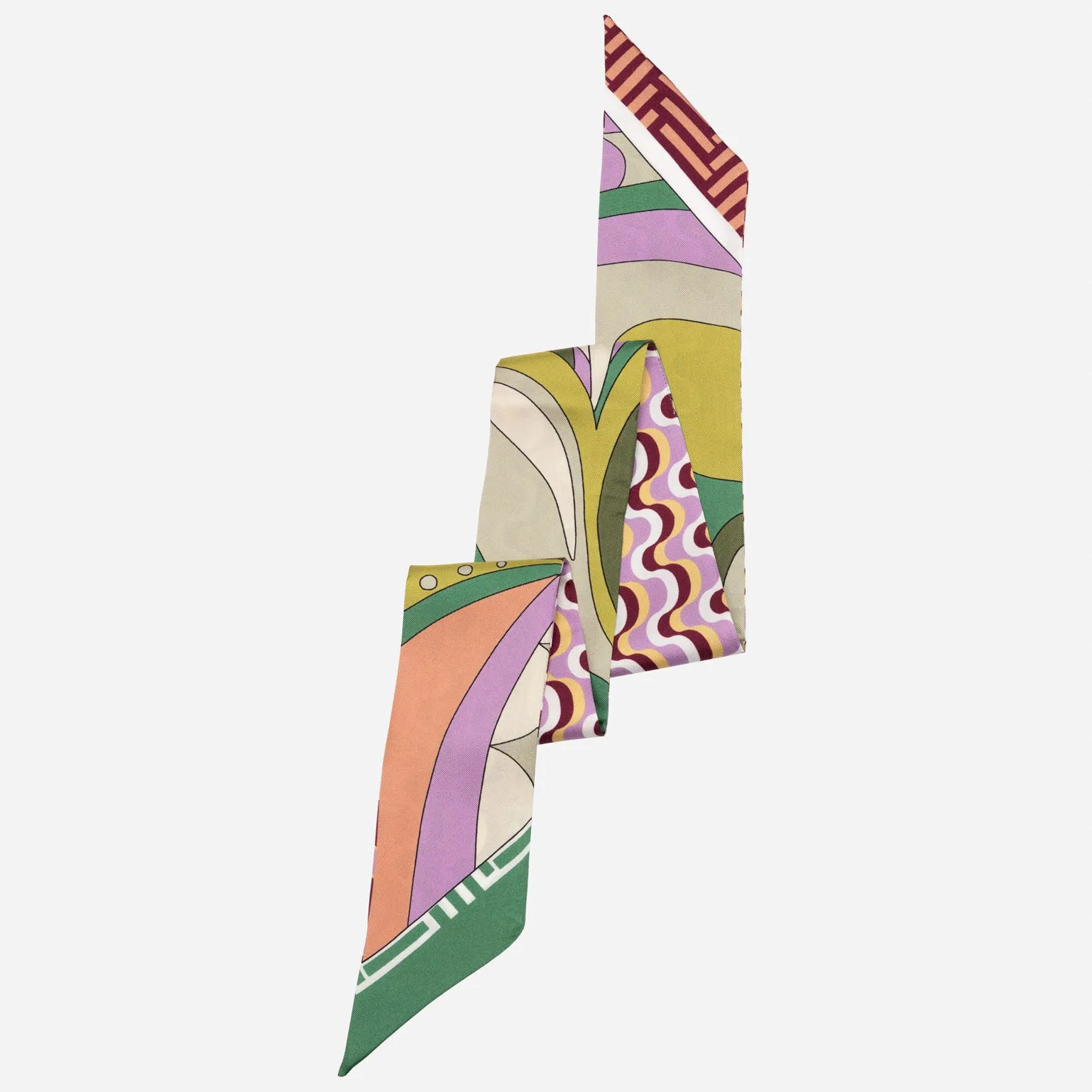 Jessica - Silk Twilly - Pink sold by Elizabetta product image thumbnail 3