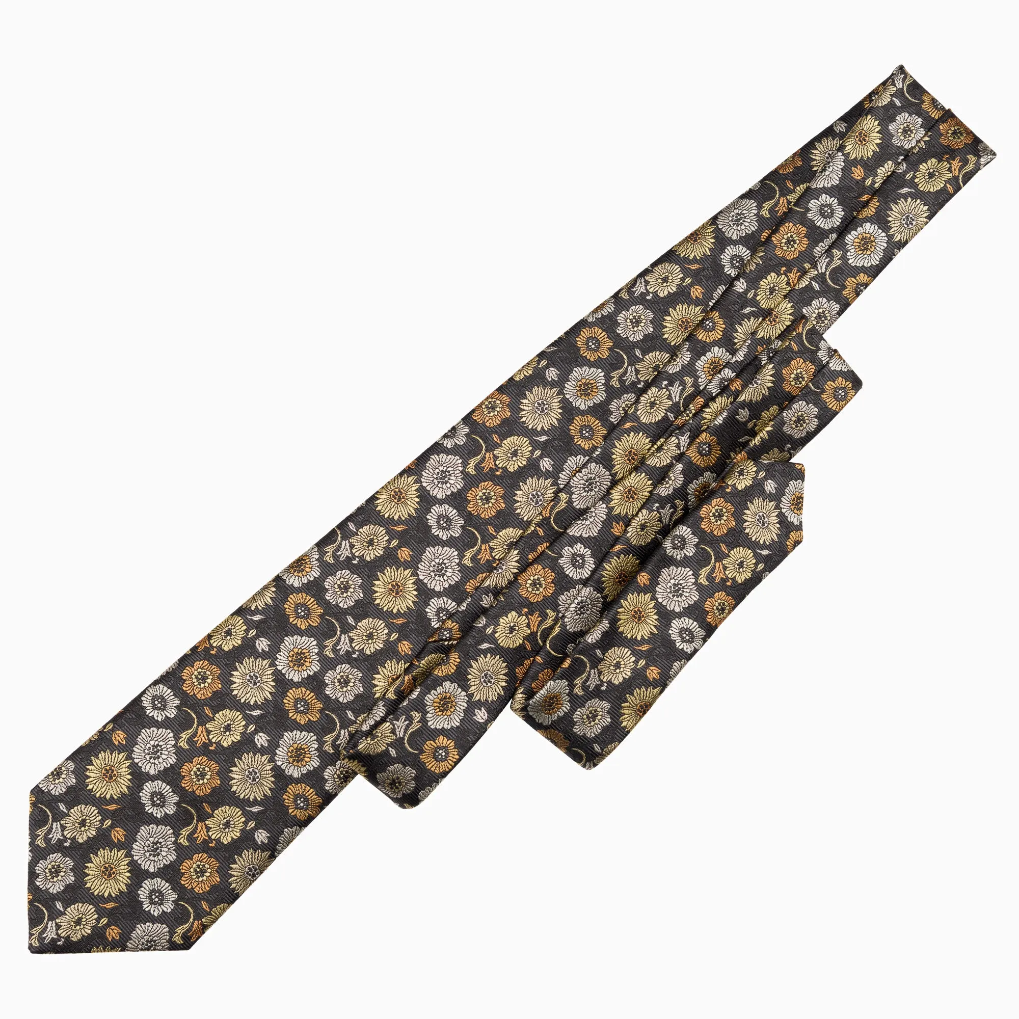 Pergola - Silk Jacquard Tie - Yellow sold by Elizabetta product image thumbnail 4