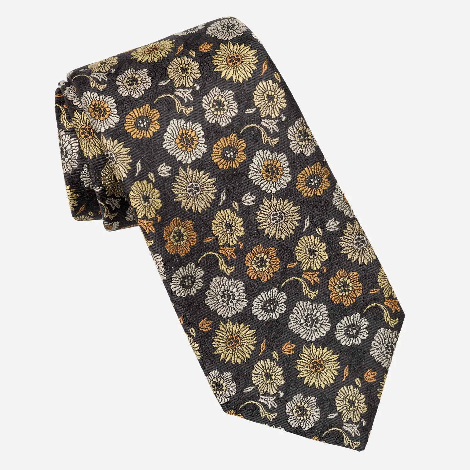 Pergola - Silk Jacquard Tie - Yellow sold by Elizabetta product image thumbnail 2