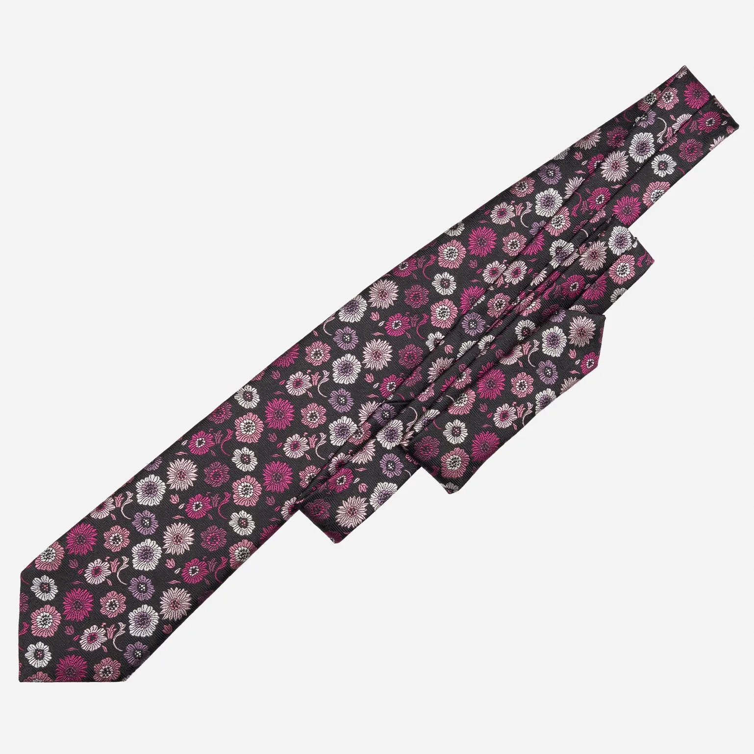 Pergola - Silk Jacquard Tie - Magenta sold by Elizabetta product image thumbnail 4