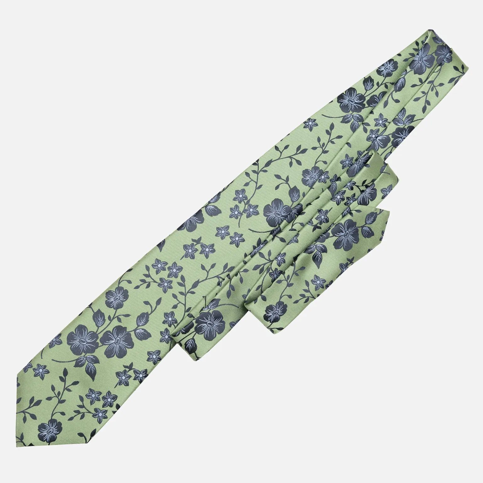 Silvio - Silk Jacquard Tie - Green sold by Elizabetta product image thumbnail 4