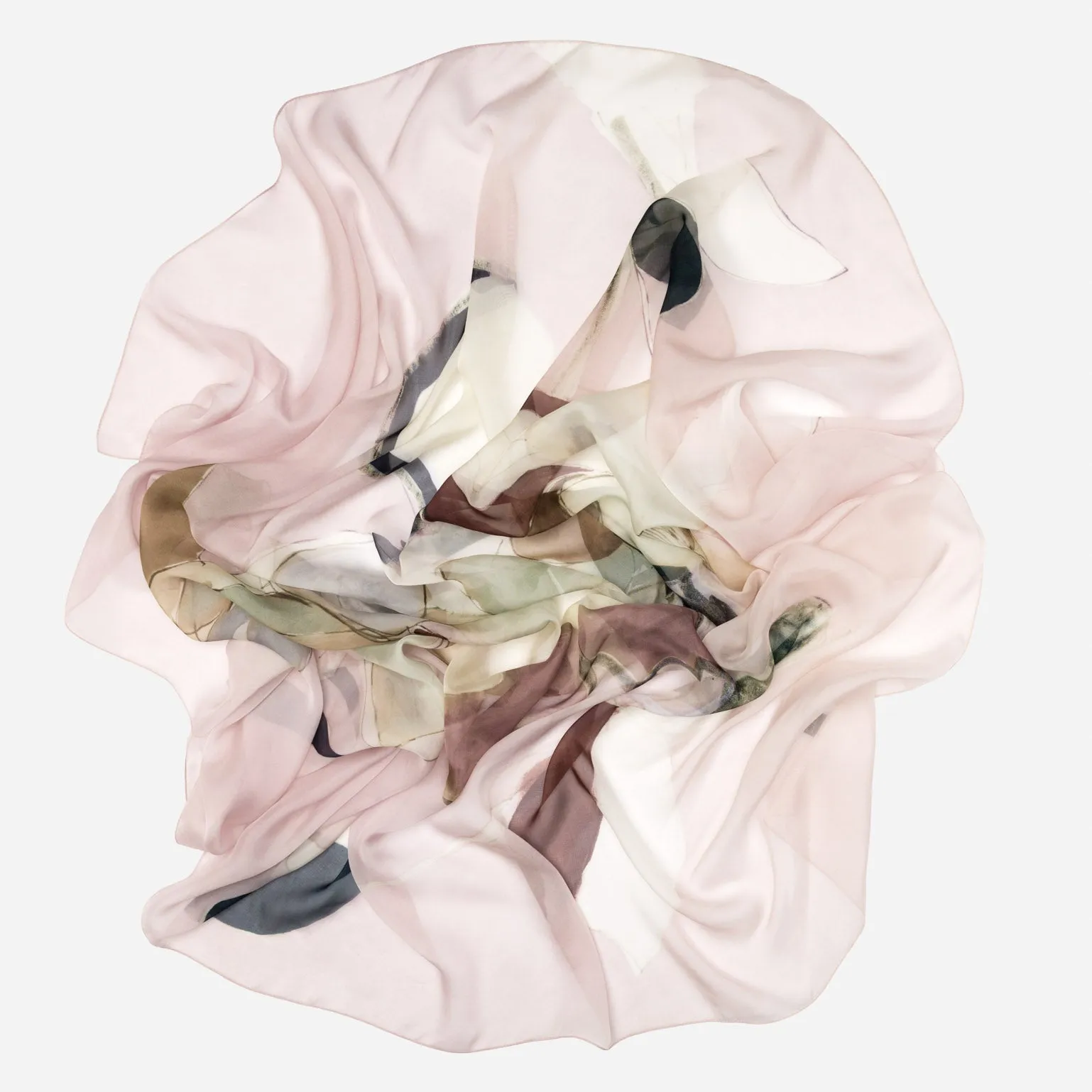 Sonia - Silk Scarf Shawl - Antique Rose sold by Elizabetta product image thumbnail 4