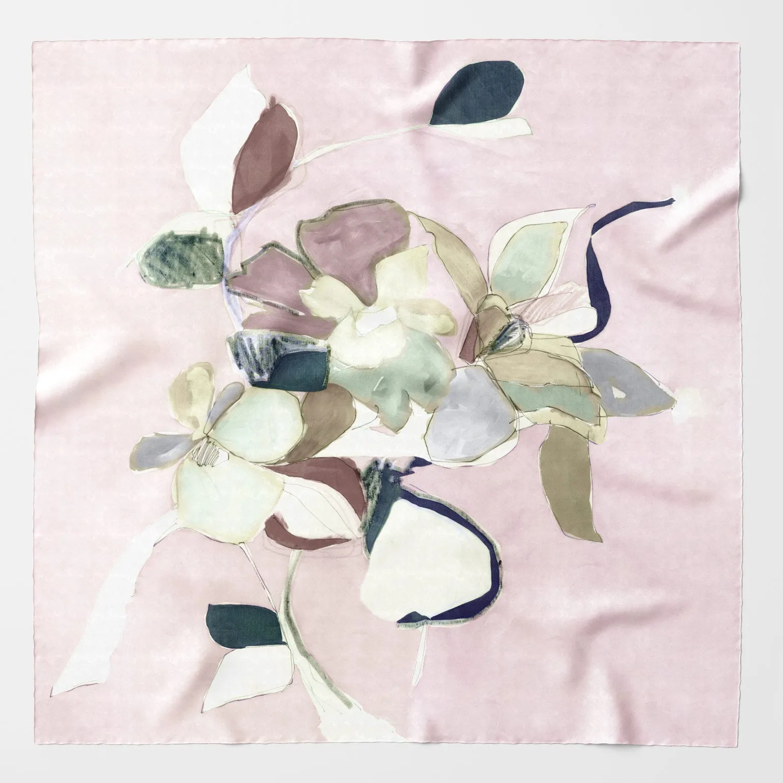 Sonia - Silk Scarf Shawl - Antique Rose sold by Elizabetta