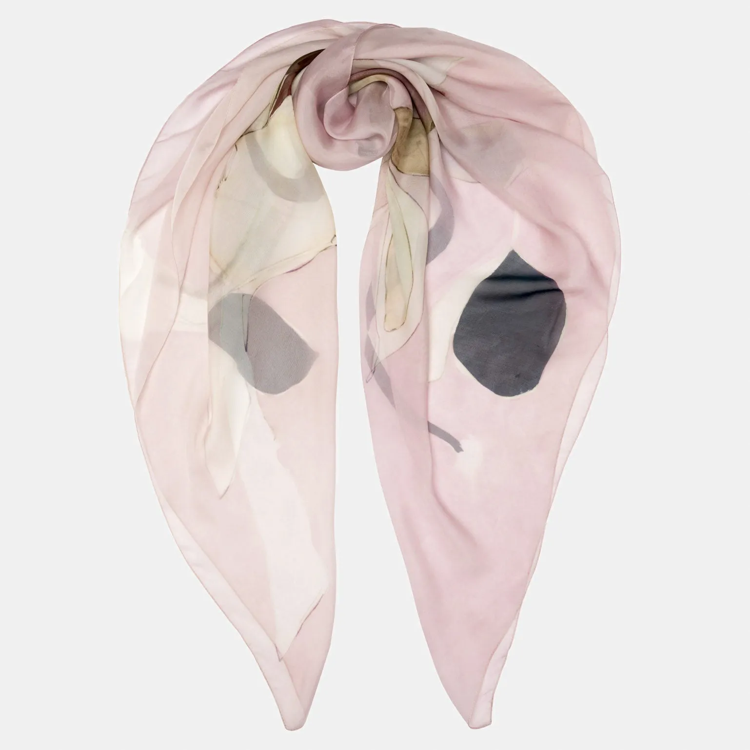 Sonia - Silk Scarf Shawl - Antique Rose sold by Elizabetta product image thumbnail 2
