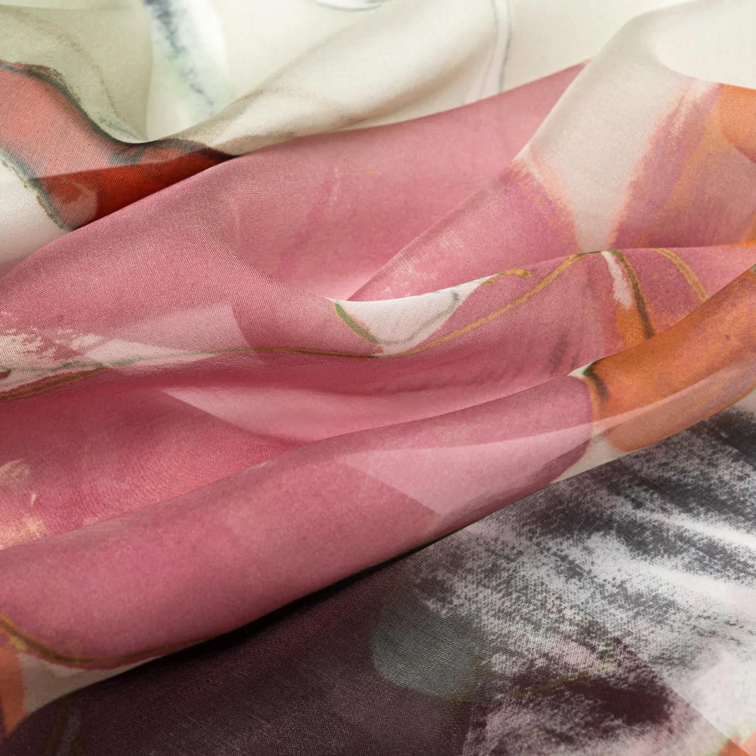 Sonia - Silk Scarf Shawl - Soft Jade sold by Elizabetta product image thumbnail 3