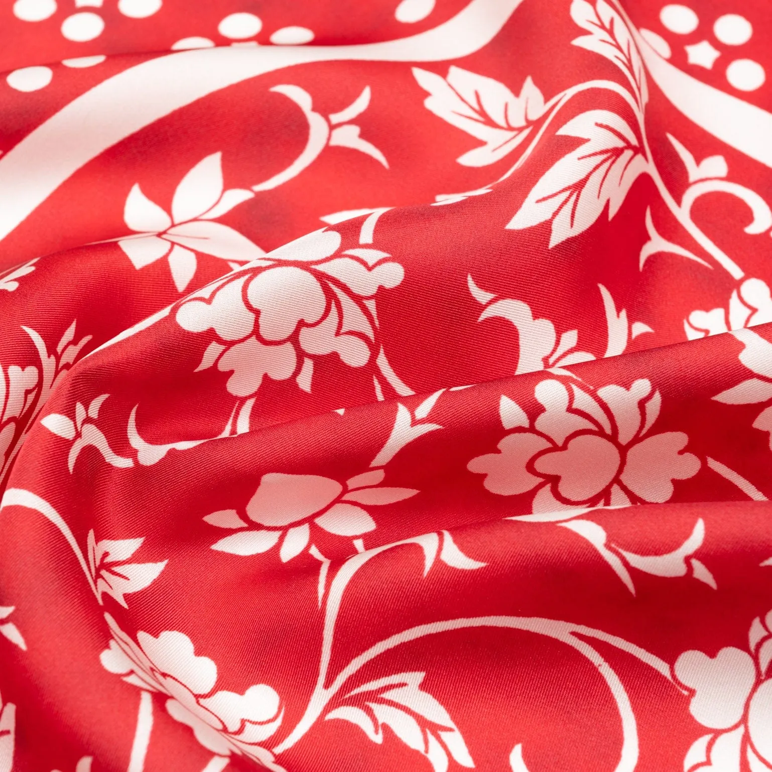 Nadia - Silk Bandana - Red sold by Elizabetta product image thumbnail 4