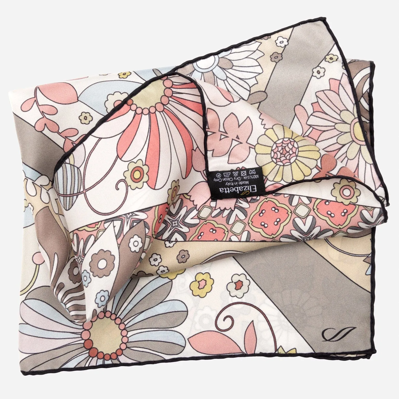 Anita - Silk Bandana - Tan sold by Elizabetta product image thumbnail 2