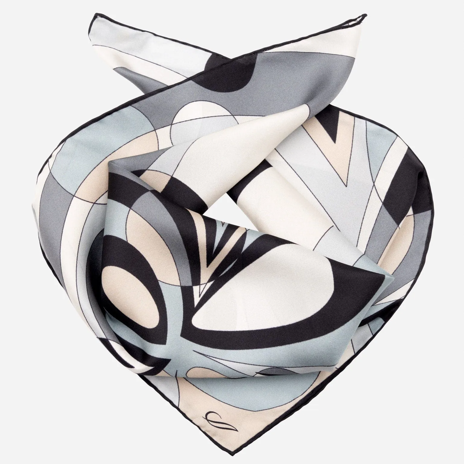 Michelle - Silk Bandana - Neutrals sold by Elizabetta