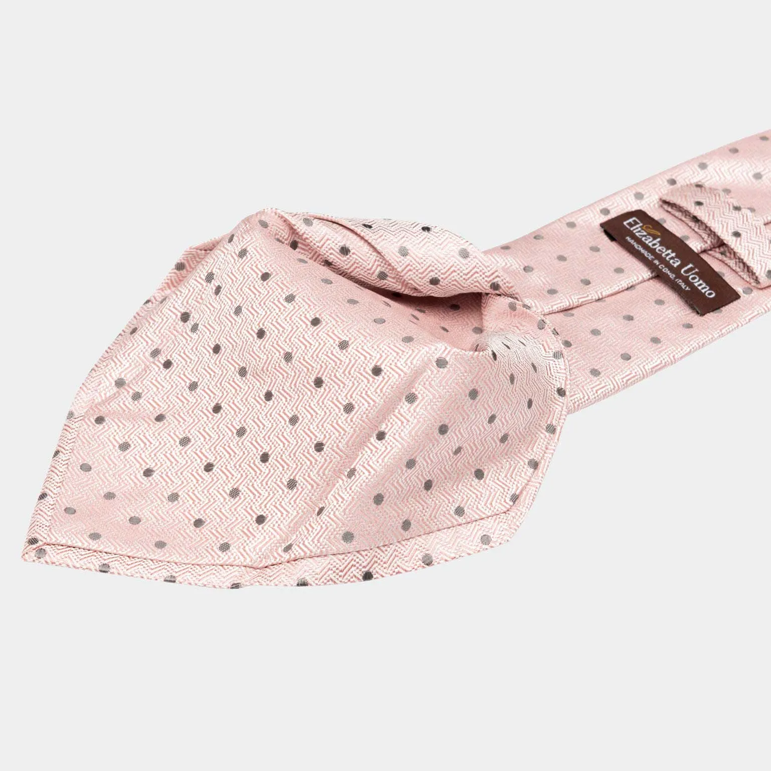 Tiburtina - Silk Jacquard Tie - Pink sold by Elizabetta product image thumbnail 4