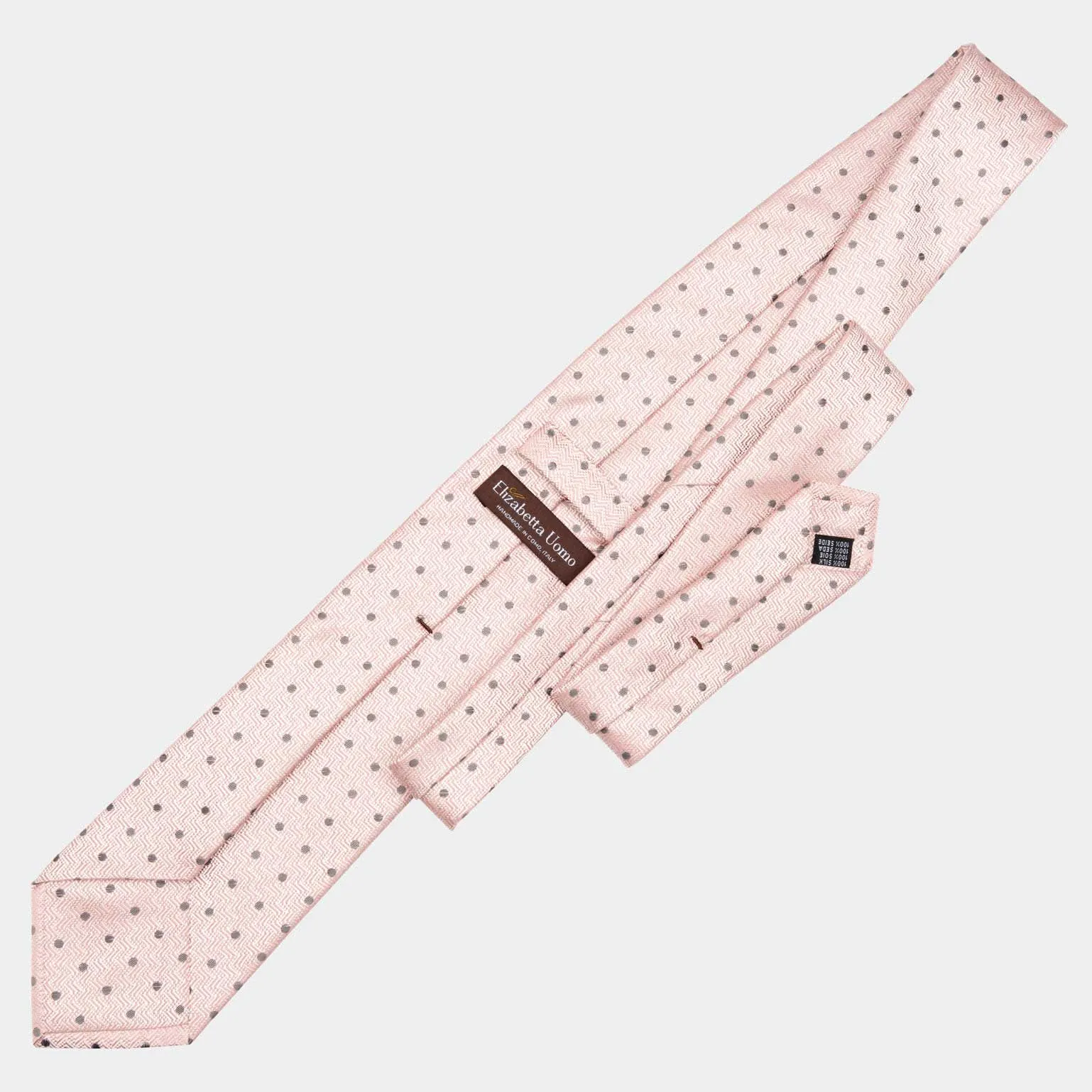 Tiburtina - Silk Jacquard Tie - Pink sold by Elizabetta product image thumbnail 3