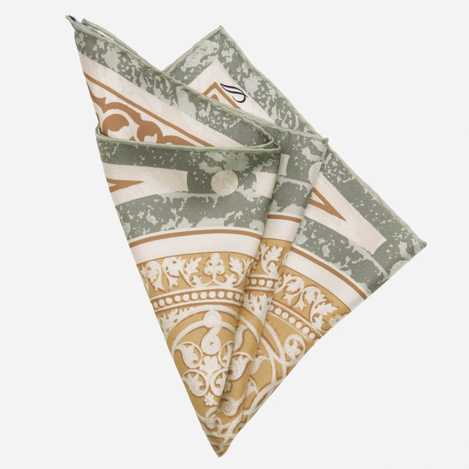 Noto - Silk Pocket Square - Sage sold by Elizabetta product image thumbnail 2