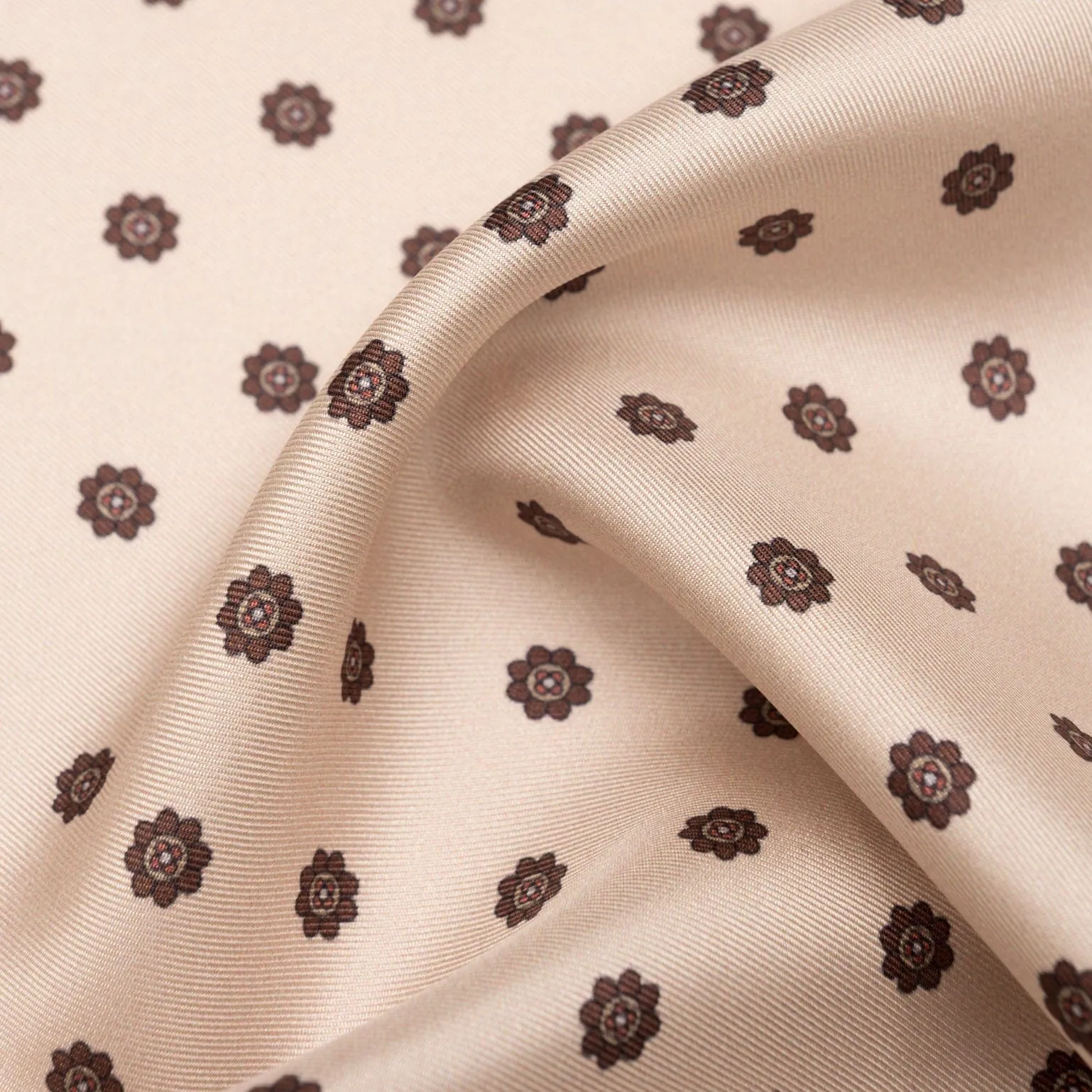 Sangiovese - Silk Pocket Square - Copper sold by Elizabetta product image thumbnail 3