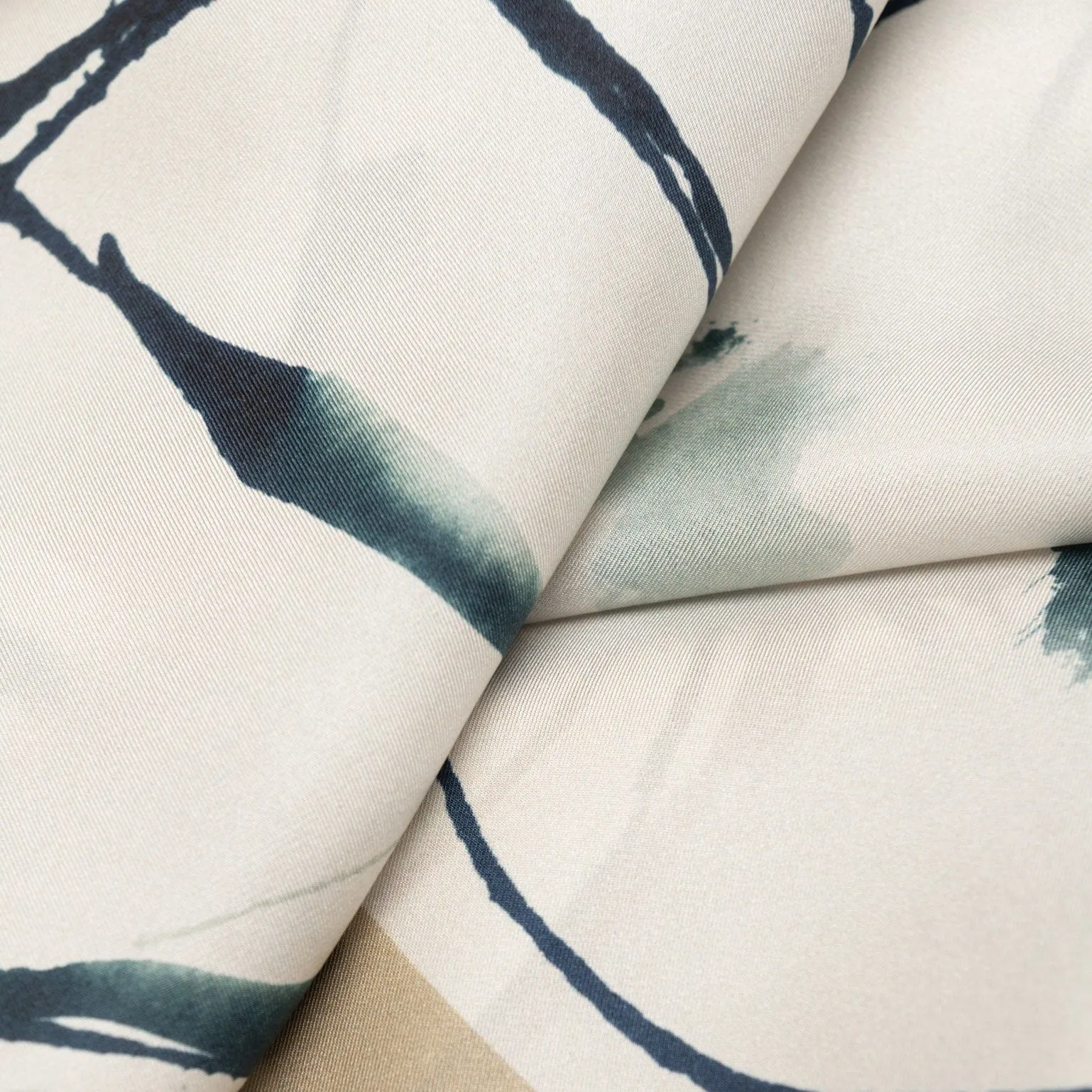 Mara - Long Silk Scarf - Beige, Brown, Bronze sold by Elizabetta product image thumbnail 3