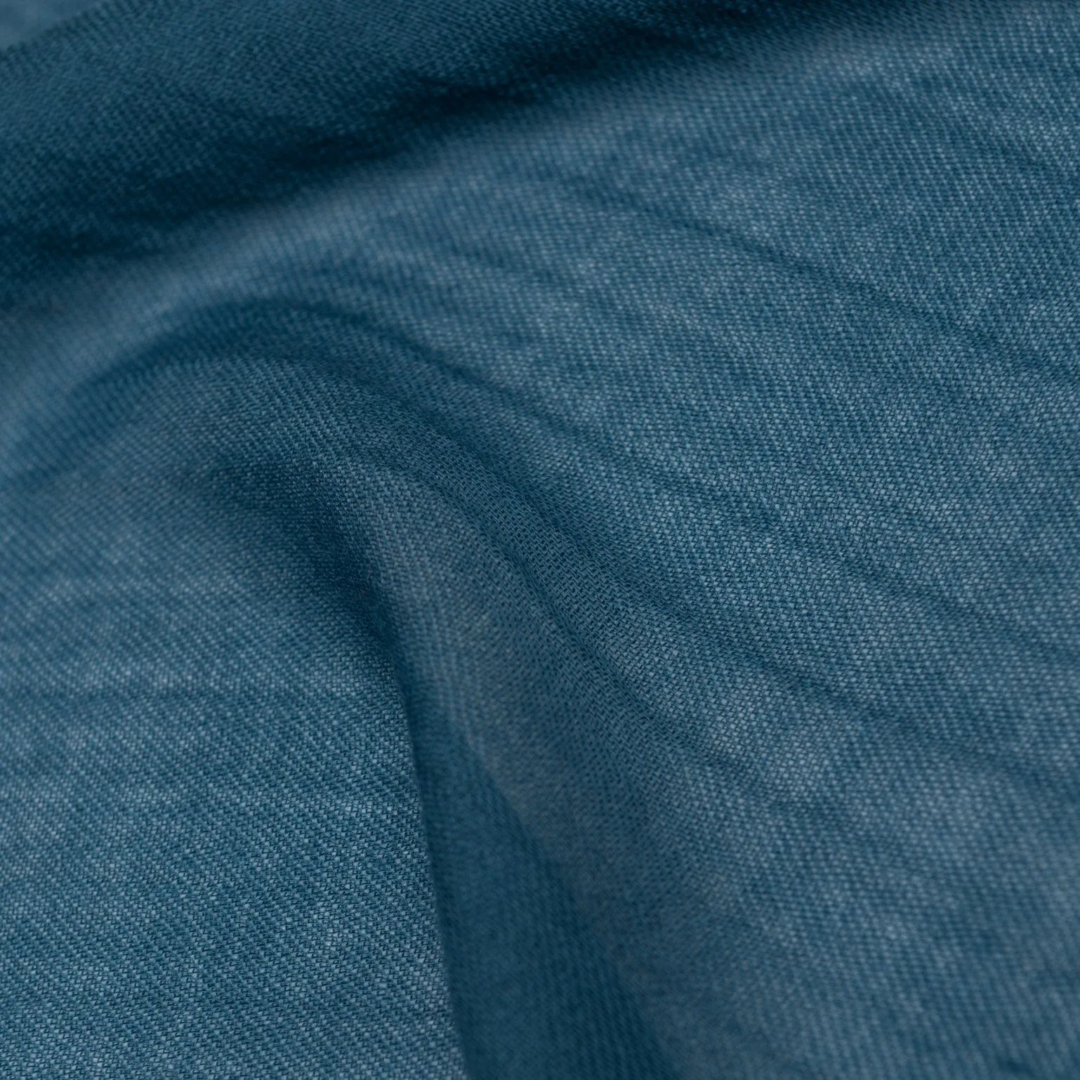 Salerno - Wool Silk Scarf - Petrol Blue sold by Elizabetta product image thumbnail 3