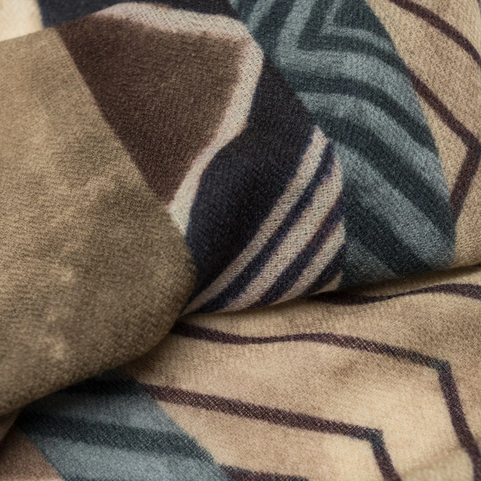 Corvara - Wool Scarf - Tan sold by Elizabetta product image thumbnail 3