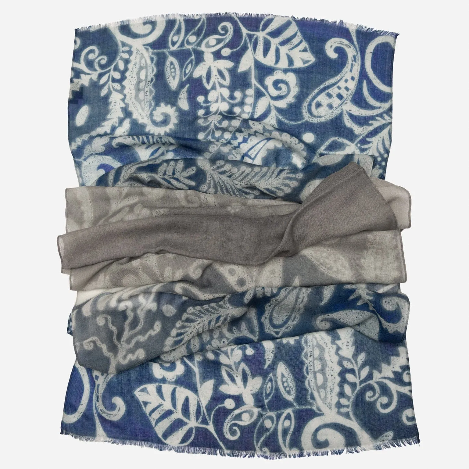 Garda - Wool Scarf - Light Blue sold by Elizabetta product image thumbnail 2