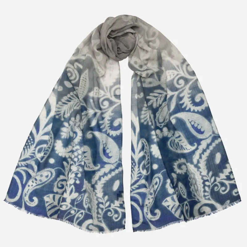 Garda - Wool Scarf - Light Blue sold by Elizabetta