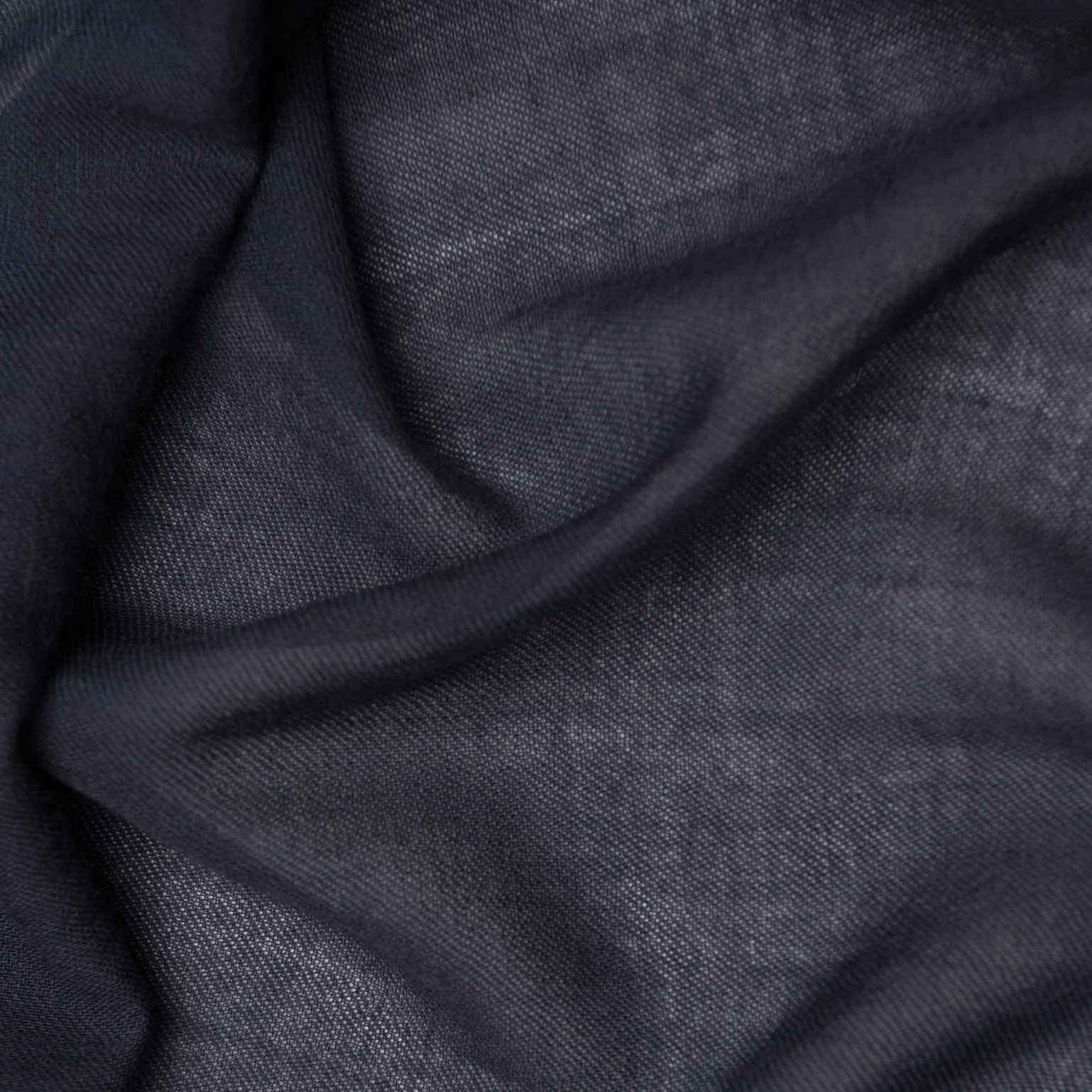 Salerno - Wool Silk Scarf - Navy sold by Elizabetta product image thumbnail 3