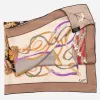 Sella Nobile - Silk Foulard - Tan sold by Elizabetta