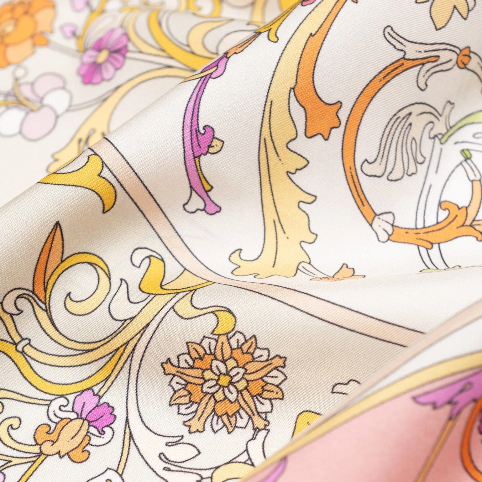 Paulina - Silk Foulard - Pink sold by Elizabetta product image thumbnail 5