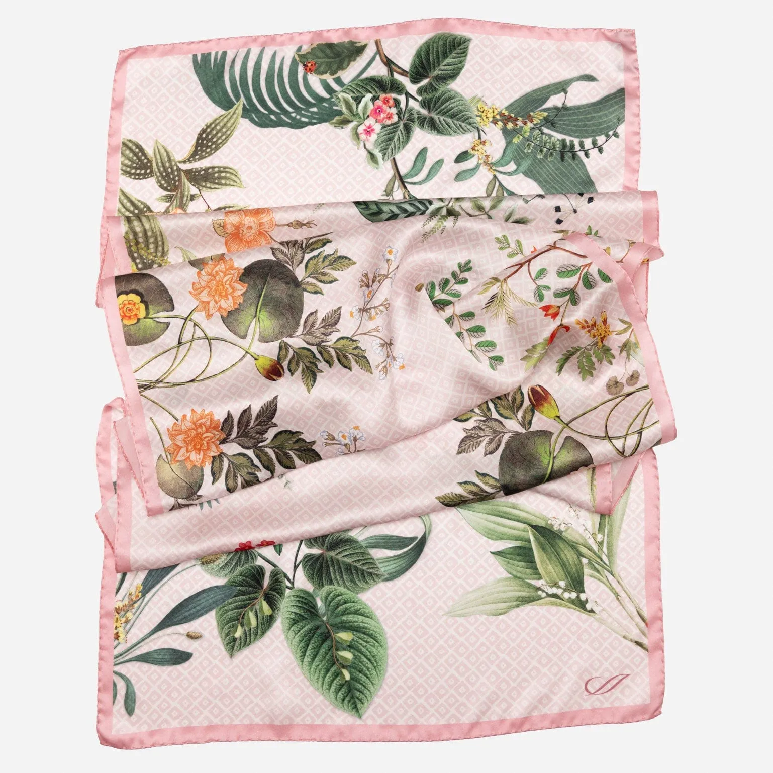 Sara - Long Silk Scarf - Pink sold by Elizabetta product image thumbnail 2