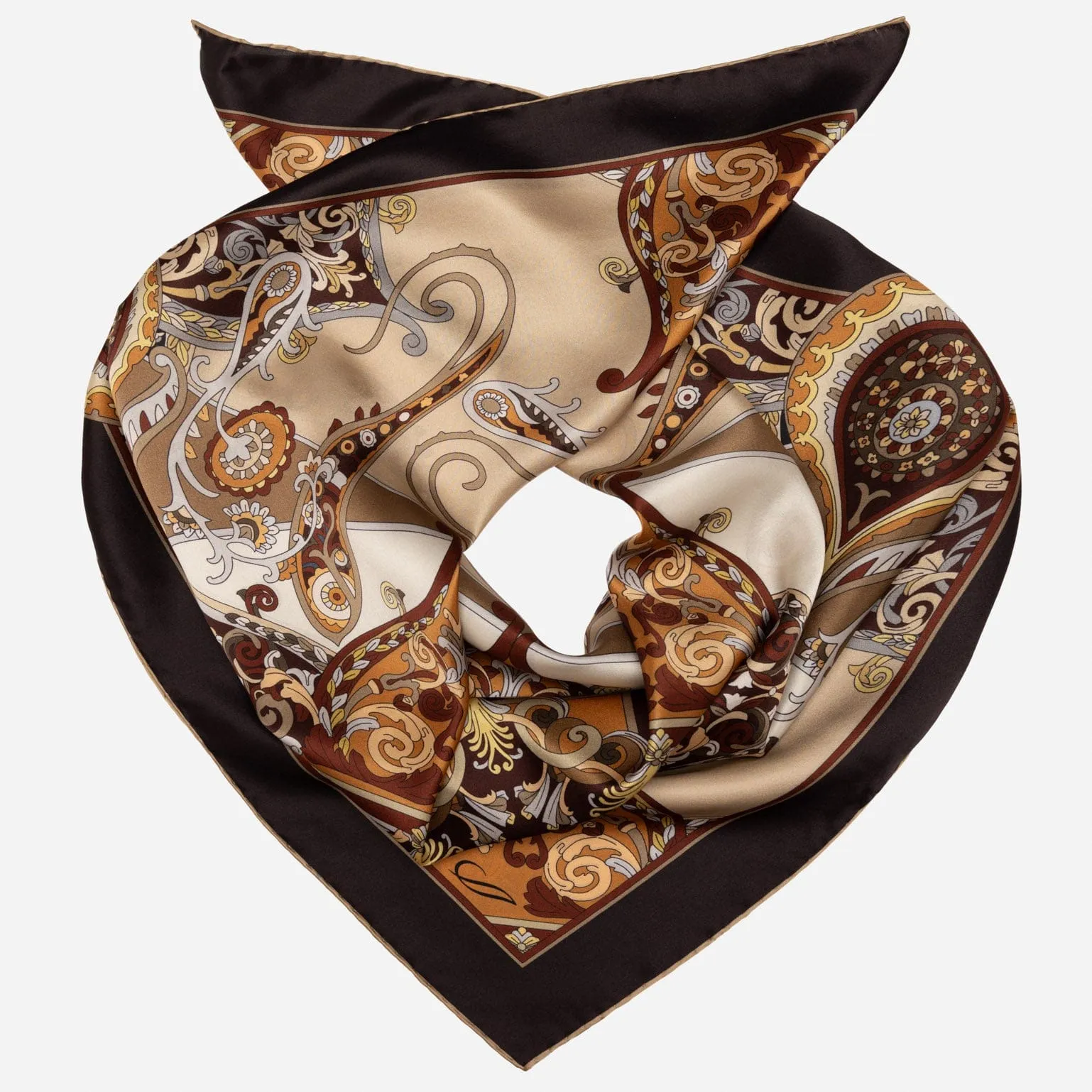 Romina - Silk Foulard - Neutrals sold by Elizabetta product image thumbnail 2