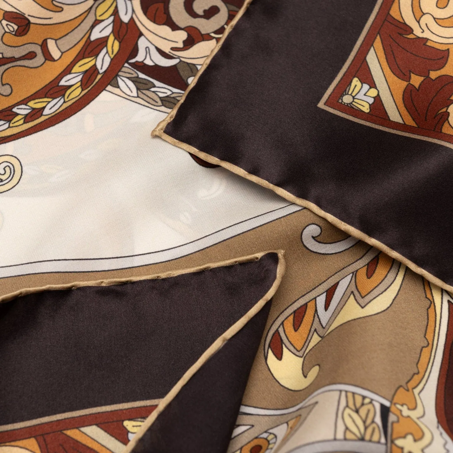 Romina - Silk Foulard - Neutrals sold by Elizabetta product image thumbnail 4