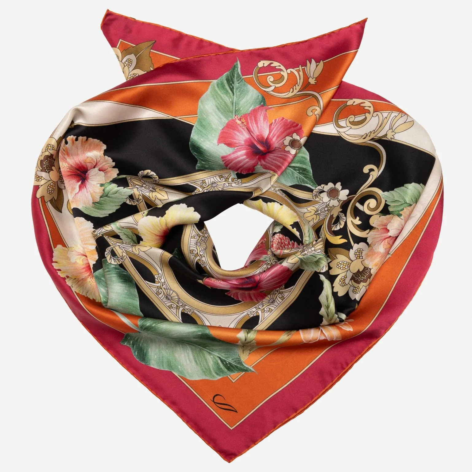 Ibisco - Silk Foulard sold by Elizabetta product image thumbnail 2