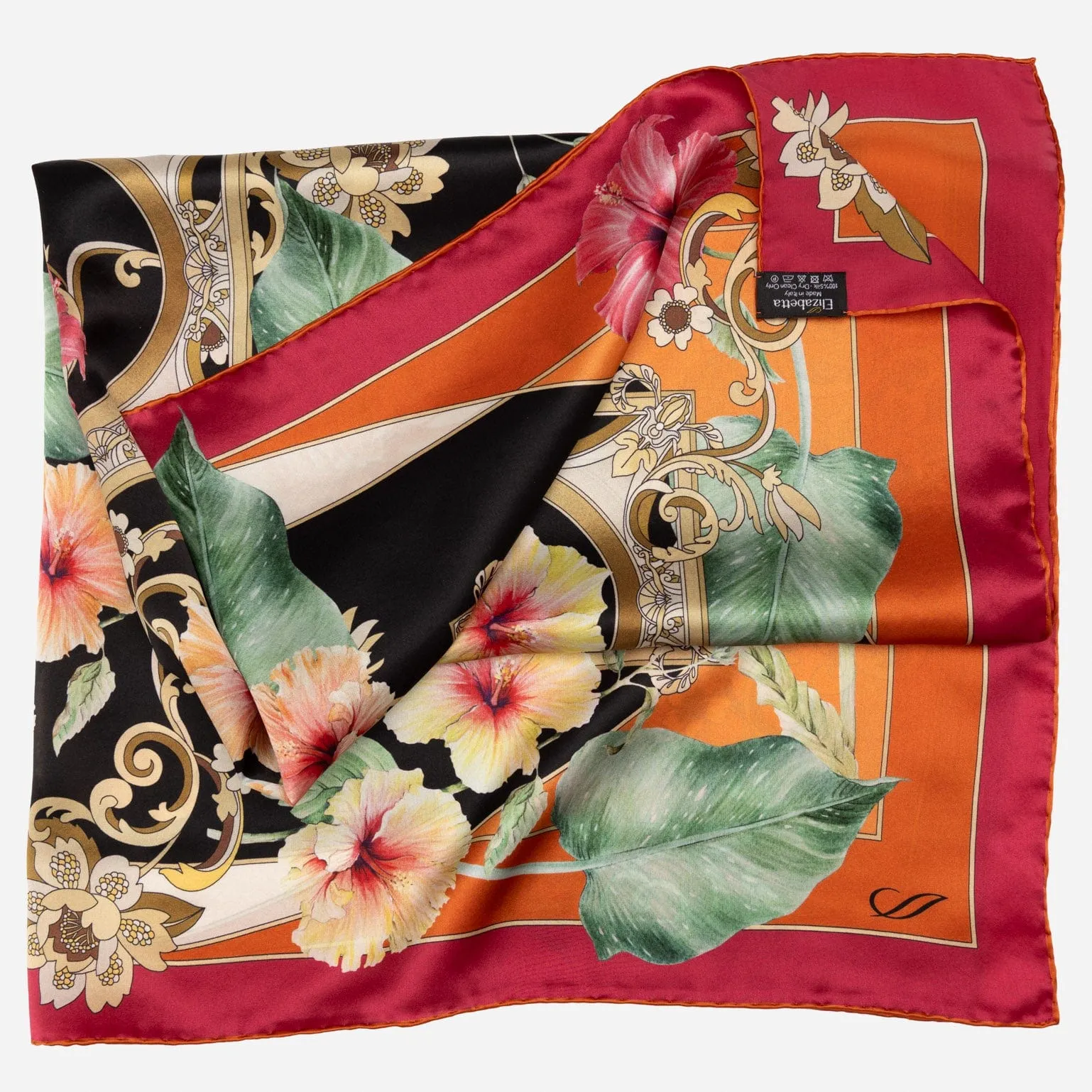Ibisco - Silk Foulard sold by Elizabetta product image thumbnail 3