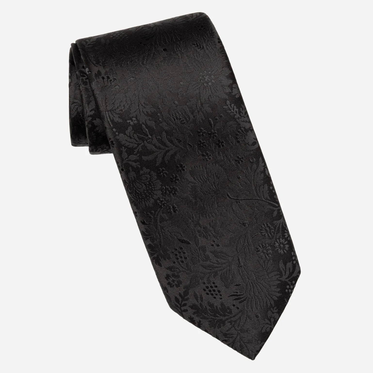 Goldoni - Silk Jacquard Tie - Black sold by Elizabetta product image thumbnail 2